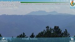 view from Monte Santa Vittoria Nord on 2026-07-11