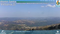 view from Monte Santa Vittoria Nord on 2026-07-30