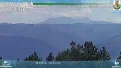 view from Monte Santa Vittoria Nord on 2026-08-09