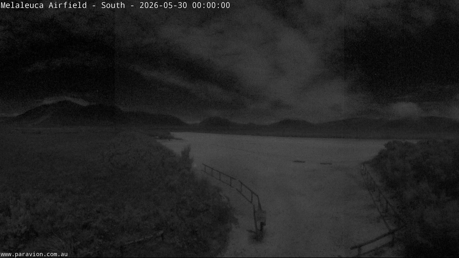 time-lapse frame, Melaleuca Airfield - South webcam