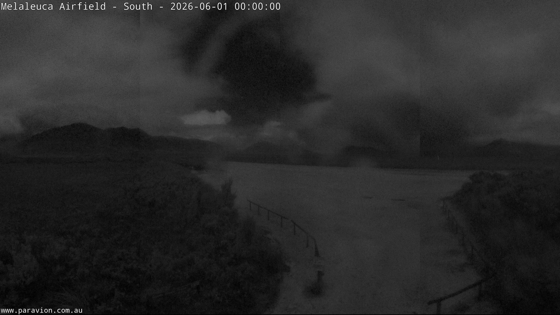 time-lapse frame, Melaleuca Airfield - South webcam