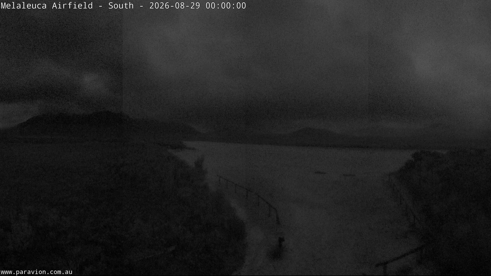 time-lapse frame, Melaleuca Airfield - South webcam