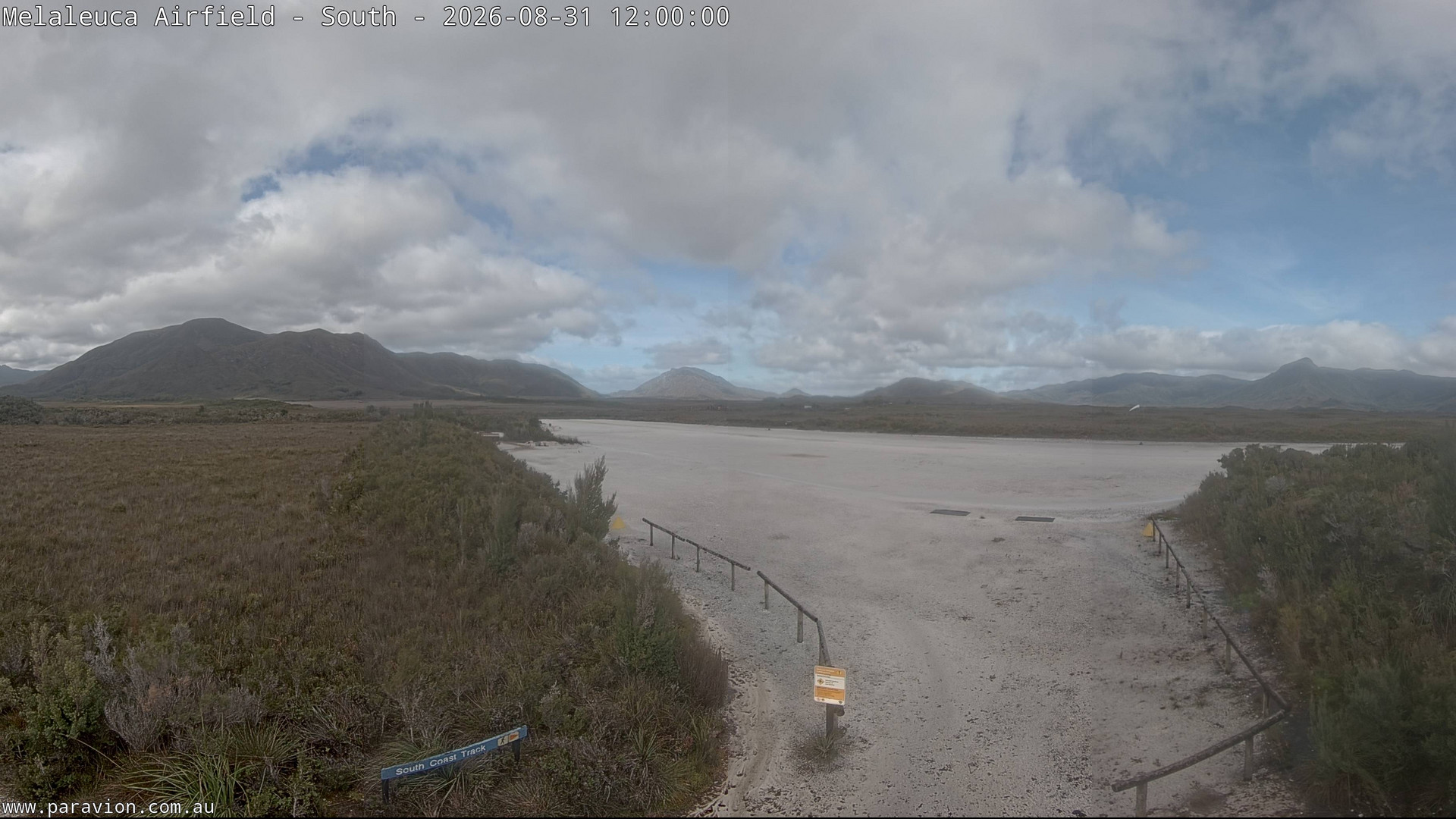 view from Melaleuca Airfield - South on 2026-08-31