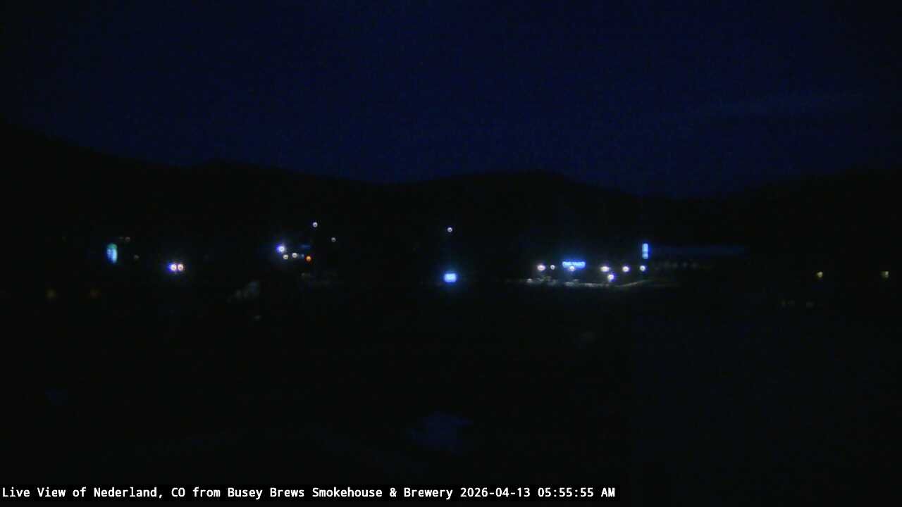 time-lapse frame, Busey Brews Nederland daily time lapse webcam