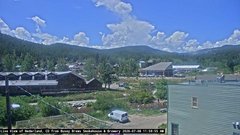 view from Busey Brews Nederland daily time lapse on 2026-07-08