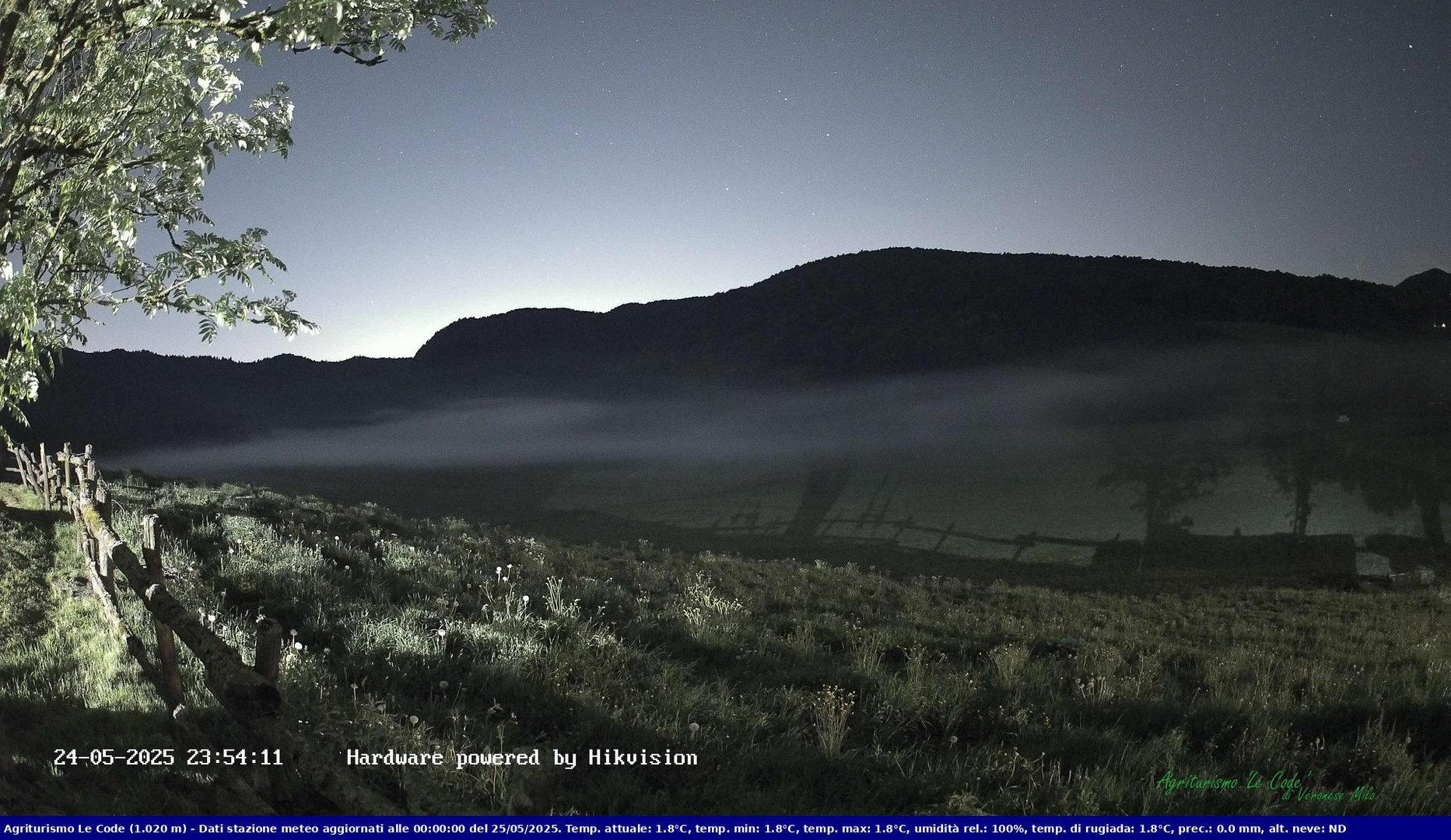 time-lapse frame, Webcam Cansiglio - verso la piana dei "Bech" webcam