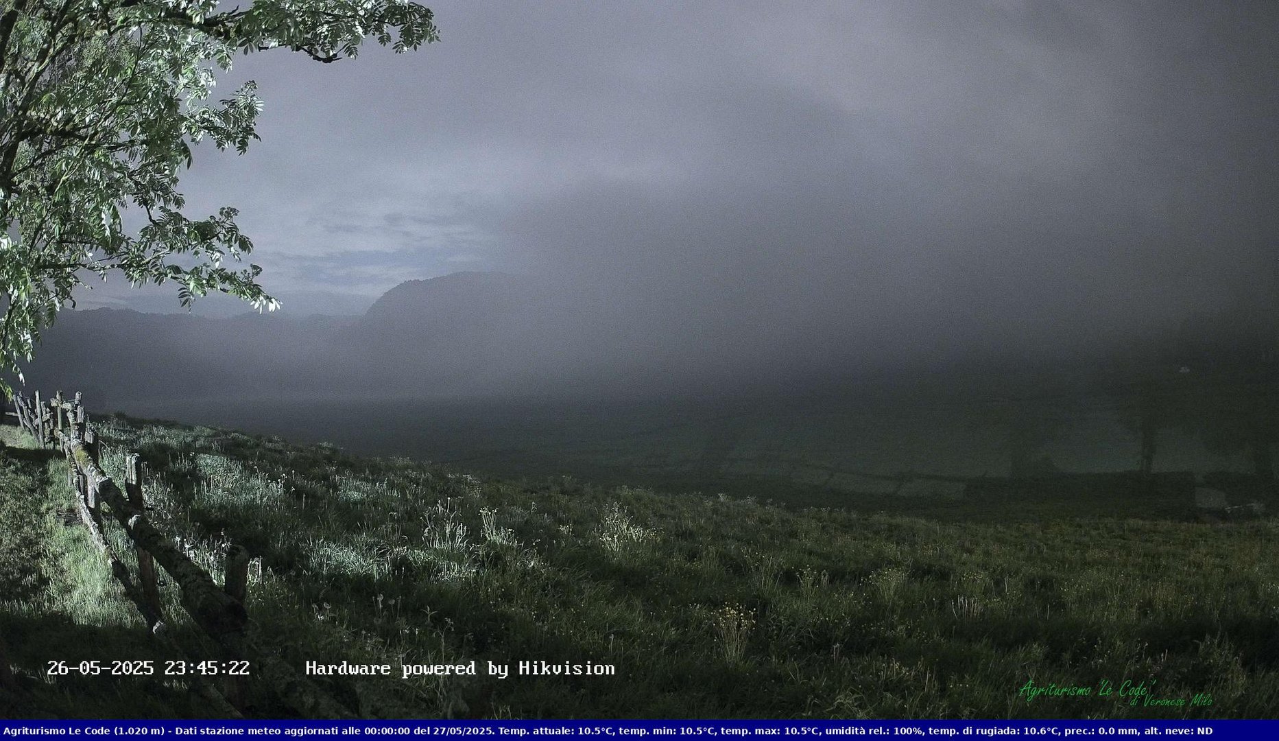 time-lapse frame, Webcam Cansiglio - verso la piana dei "Bech" webcam