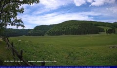 view from Webcam Cansiglio - verso la piana dei "Bech" on 2025-05-28