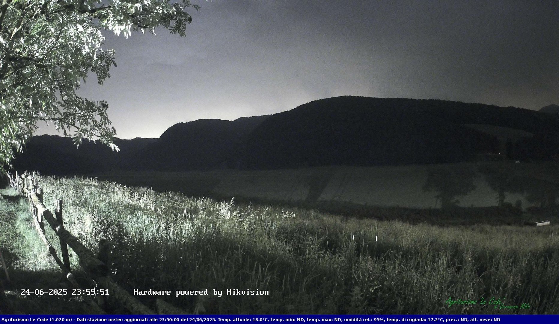 time-lapse frame, Webcam Cansiglio - verso la piana dei "Bech" webcam