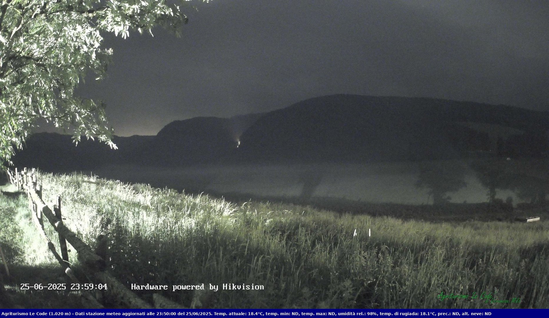 time-lapse frame, Webcam Cansiglio - verso la piana dei "Bech" webcam