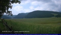 view from Webcam Cansiglio - verso la piana dei "Bech" on 2025-06-26