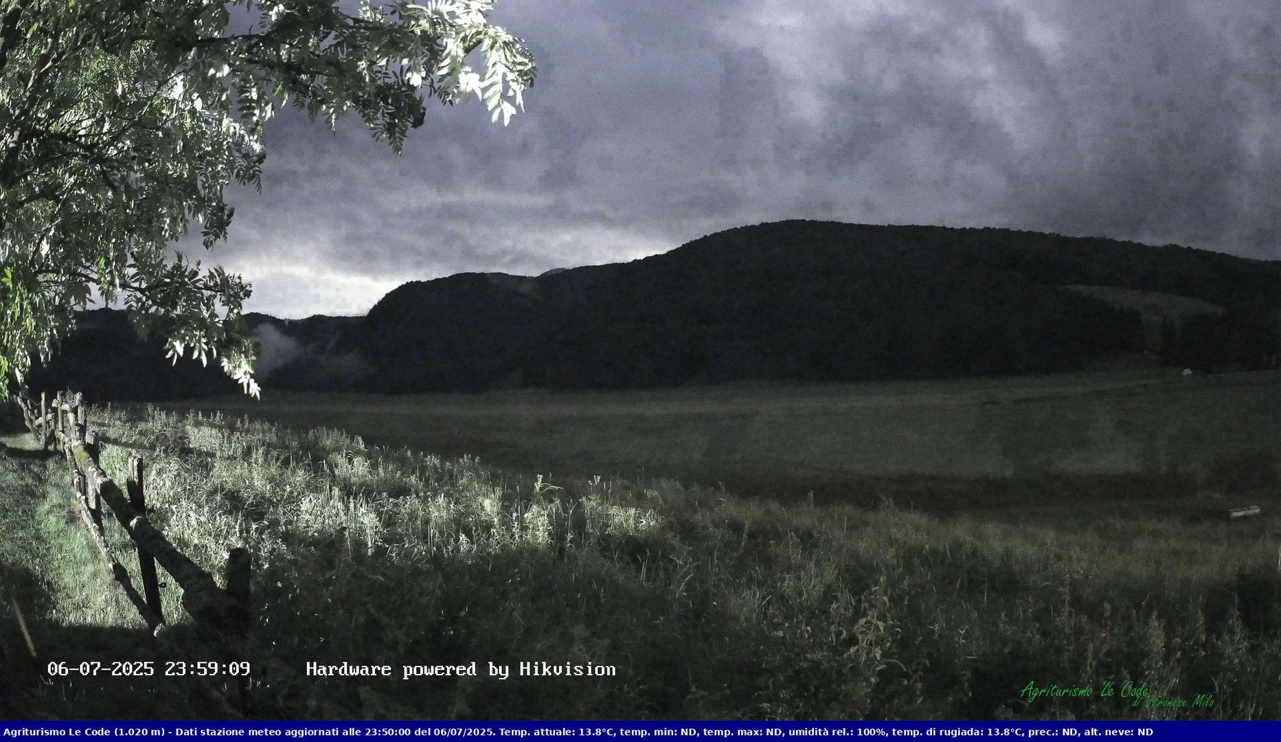time-lapse frame, Webcam Cansiglio - verso la piana dei "Bech" webcam