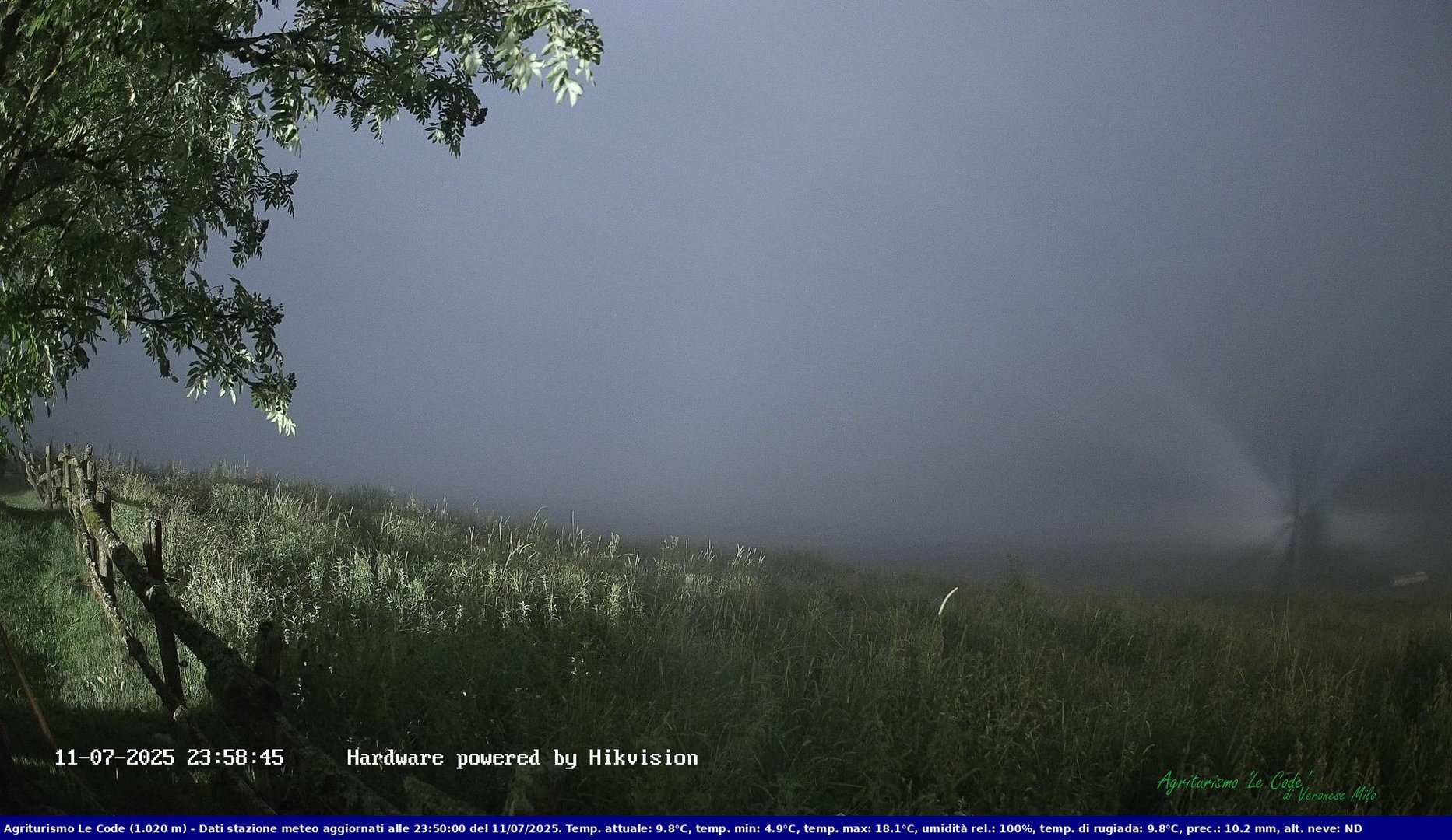 time-lapse frame, Webcam Cansiglio - verso la piana dei "Bech" webcam