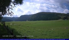 view from Webcam Cansiglio - verso la piana dei "Bech" on 2025-09-16