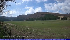 view from Webcam Cansiglio - verso la piana dei "Bech" on 2026-04-16