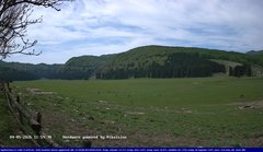 view from Webcam Cansiglio - verso la piana dei "Bech" on 2026-05-04