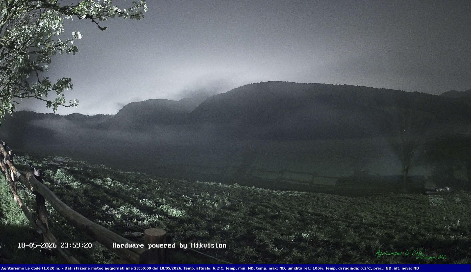 time-lapse frame, Webcam Cansiglio - verso la piana dei "Bech" webcam