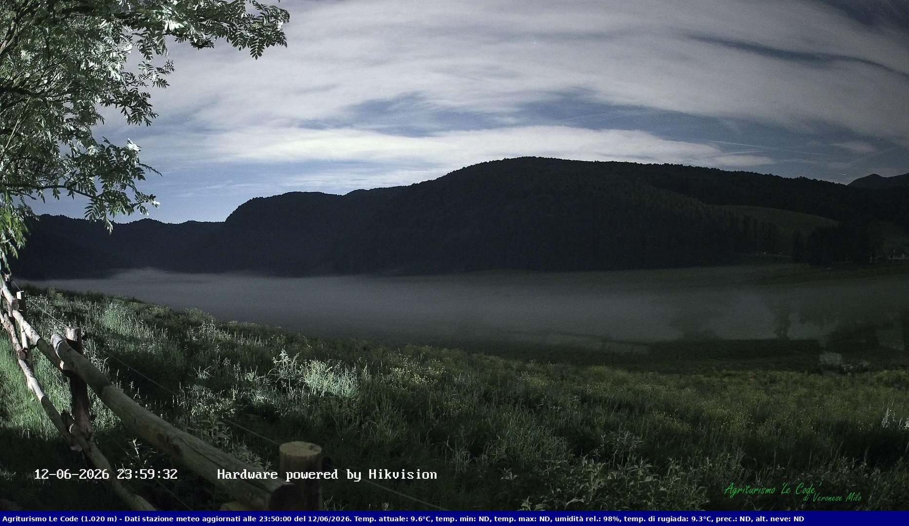 time-lapse frame, Webcam Cansiglio - verso la piana dei "Bech" webcam
