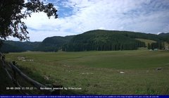 view from Webcam Cansiglio - verso la piana dei "Bech" on 2026-08-18