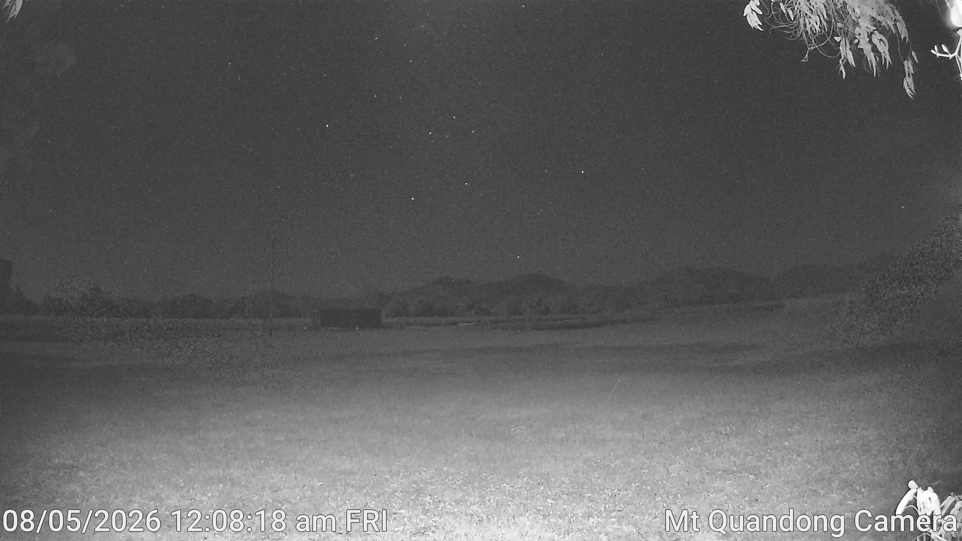 time-lapse frame, Mt Quandong Camera webcam