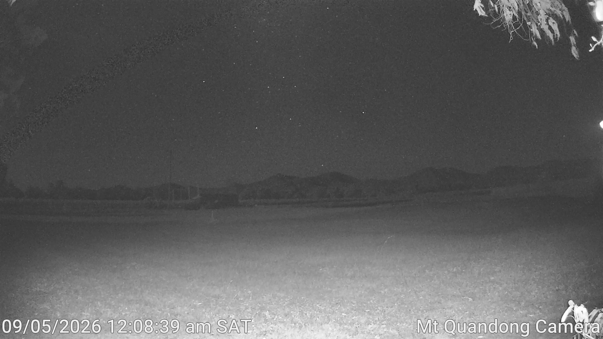 time-lapse frame, Mt Quandong Camera webcam