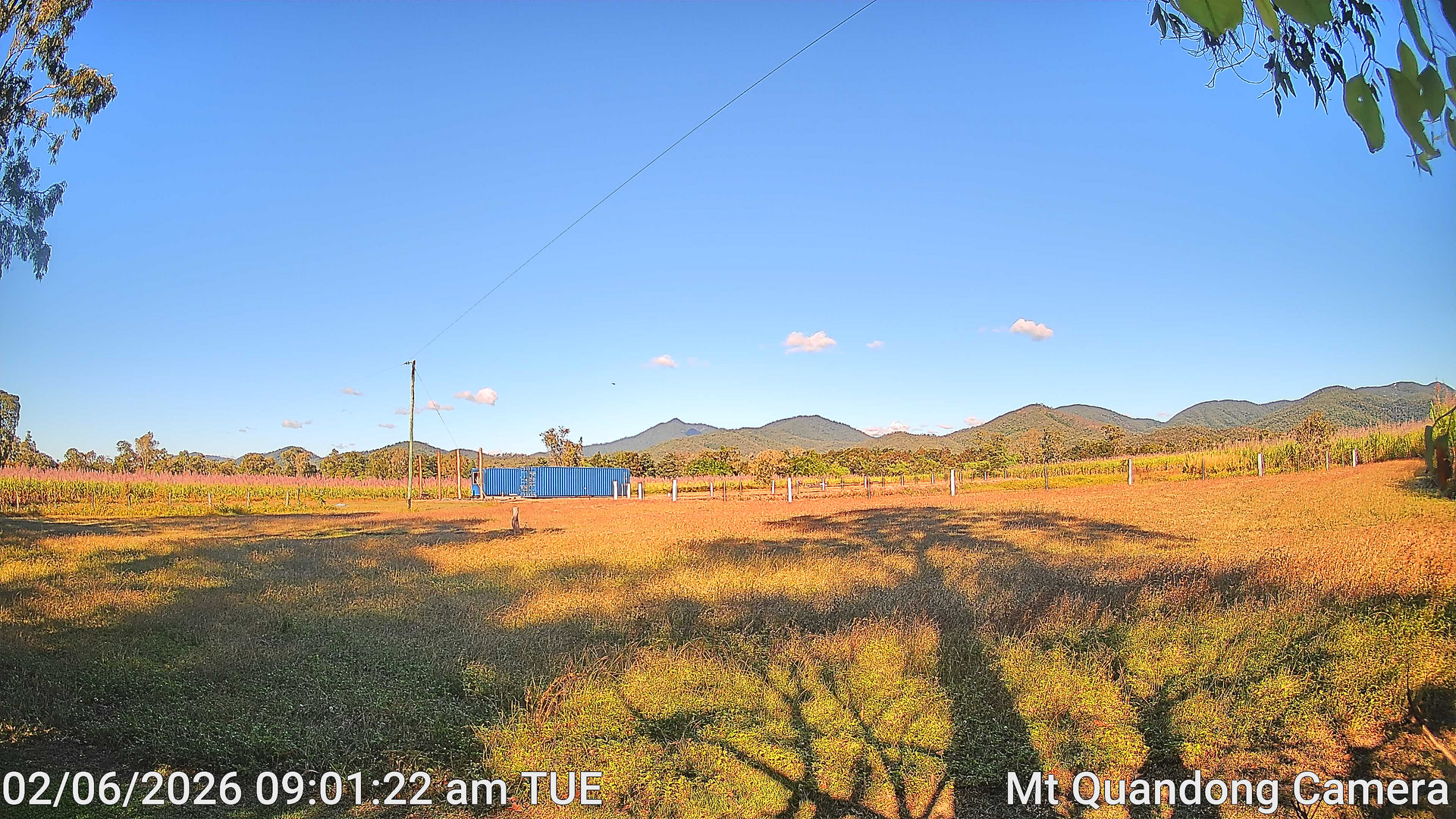 time-lapse frame, Mt Quandong Camera webcam