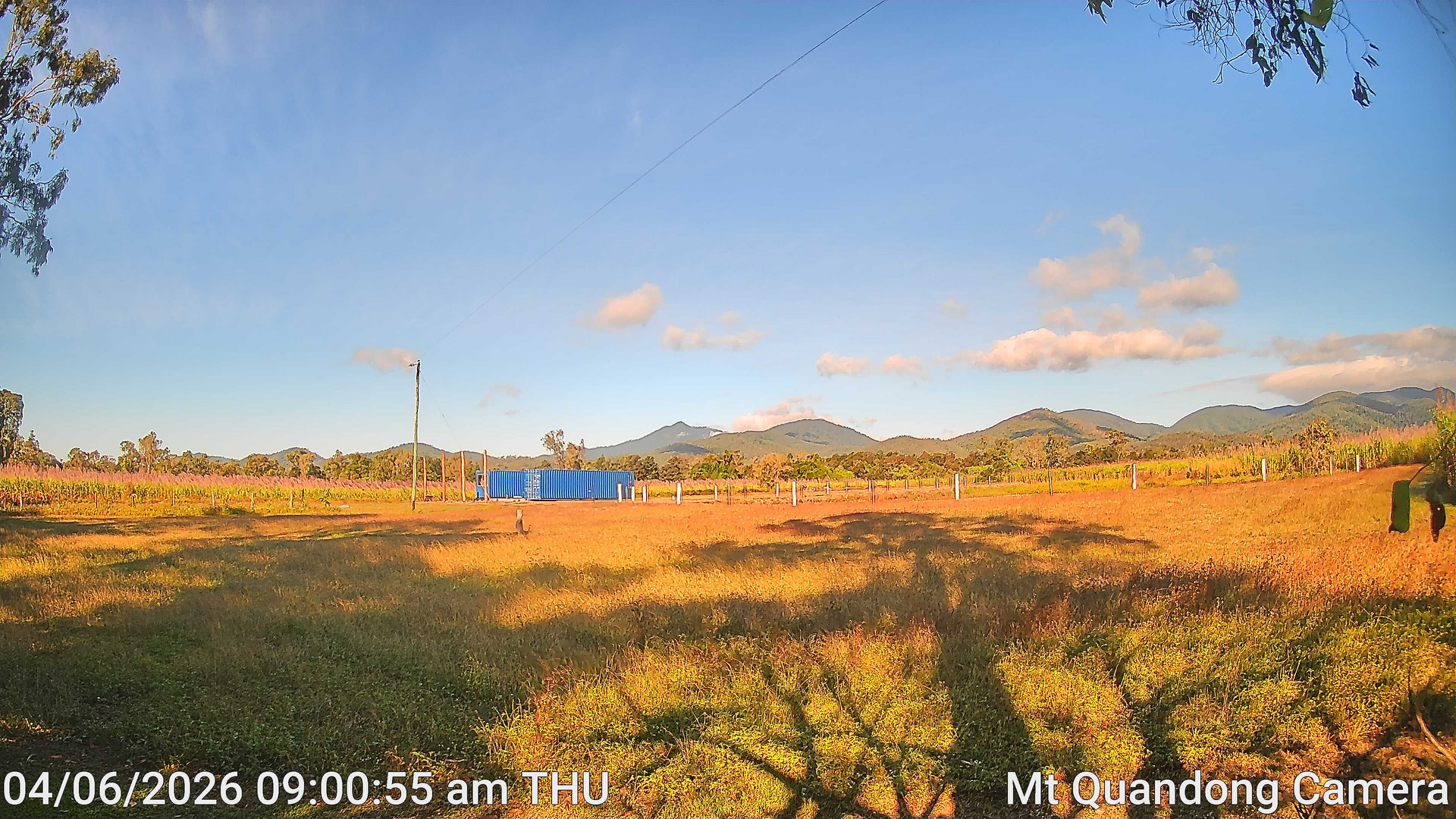 time-lapse frame, Mt Quandong Camera webcam