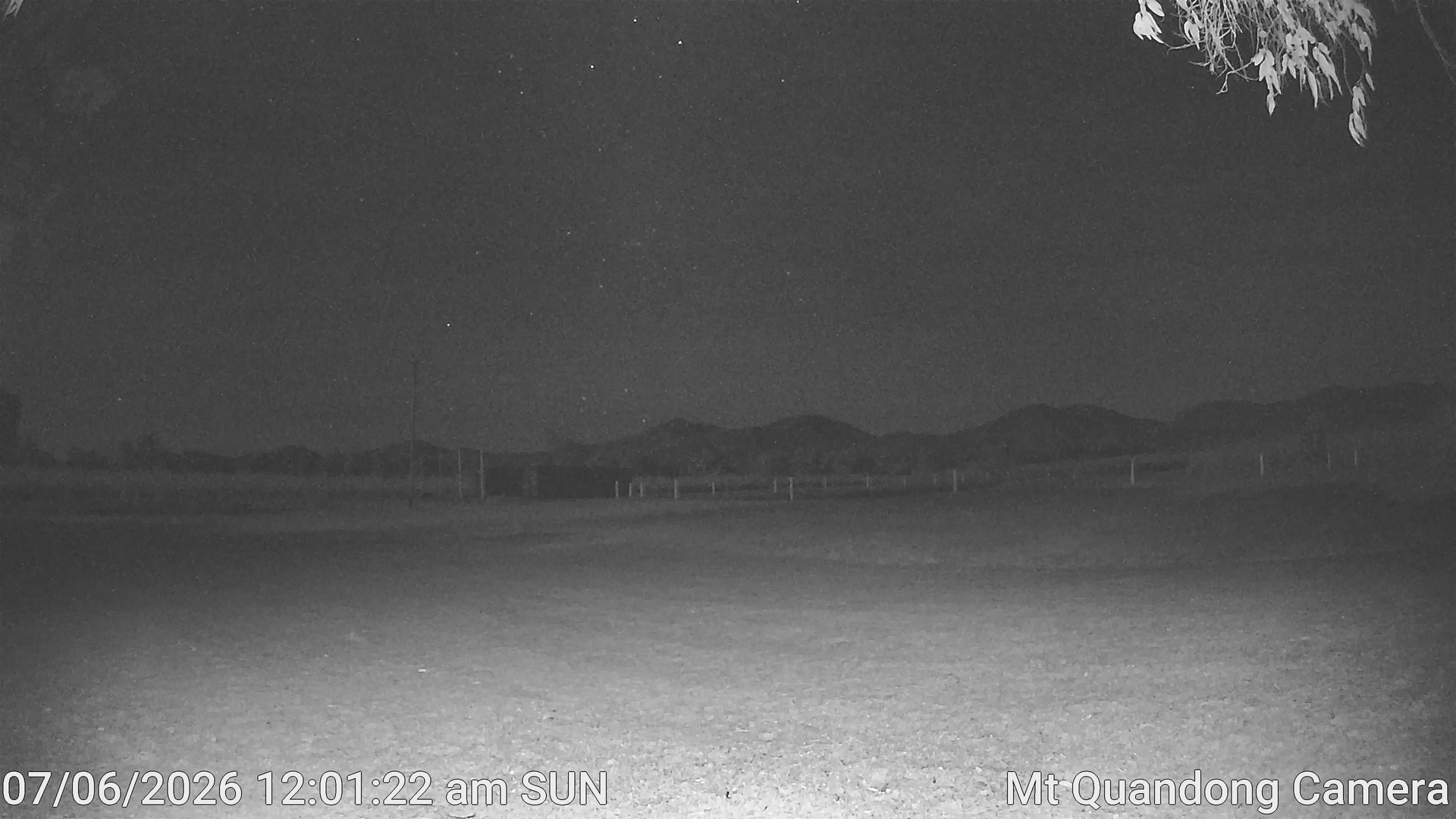time-lapse frame, Mt Quandong Camera webcam