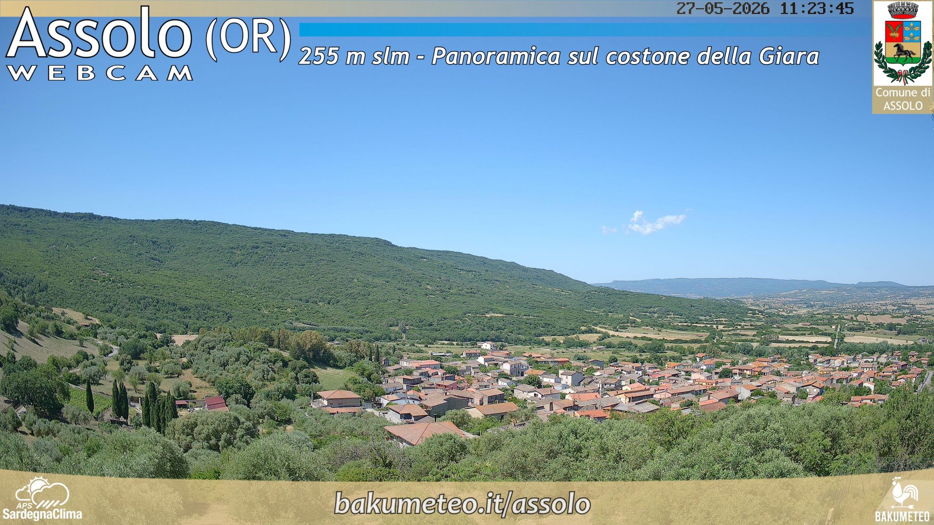 time-lapse frame, Assolo webcam