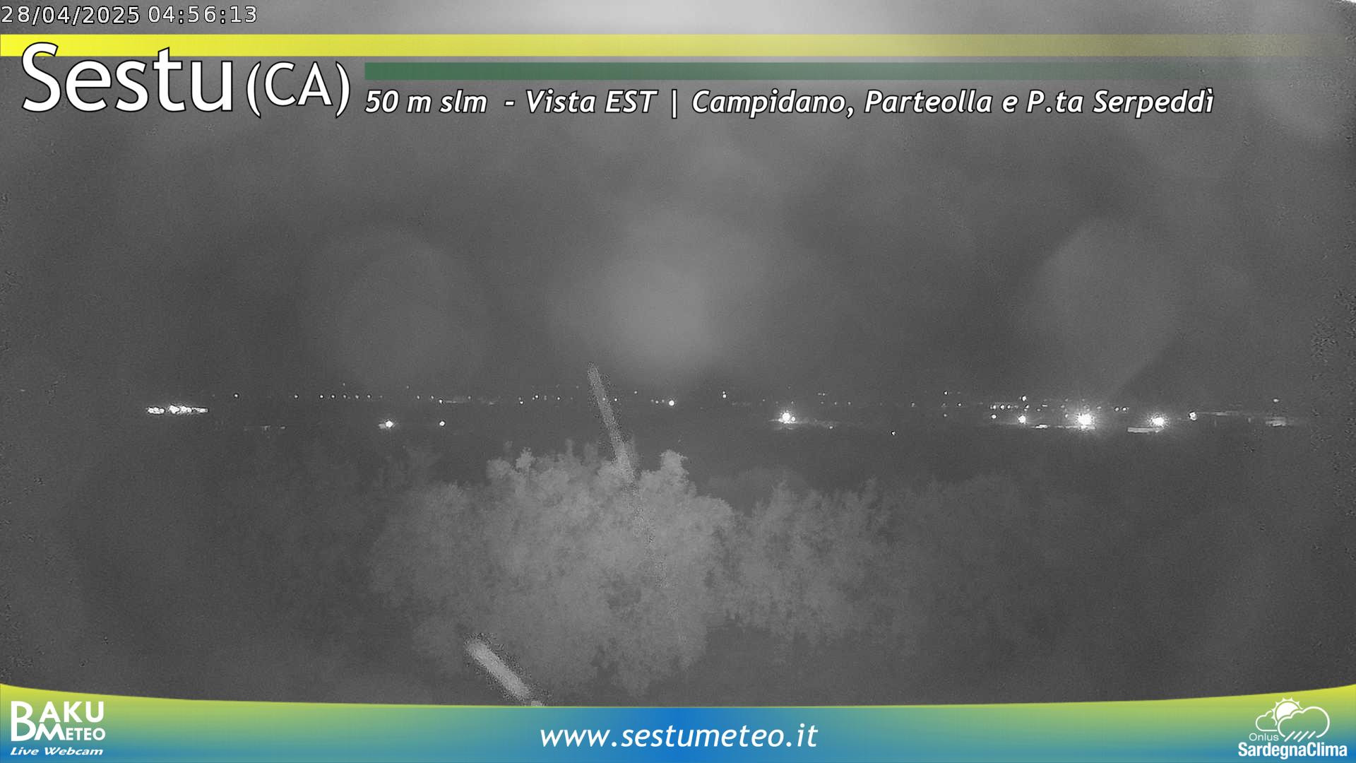 time-lapse frame, Sestu webcam