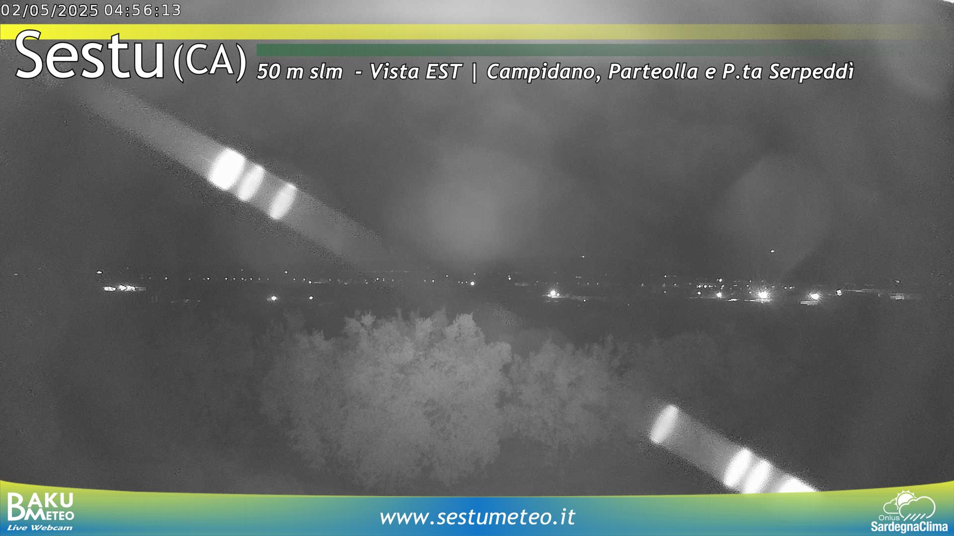 time-lapse frame, Sestu webcam