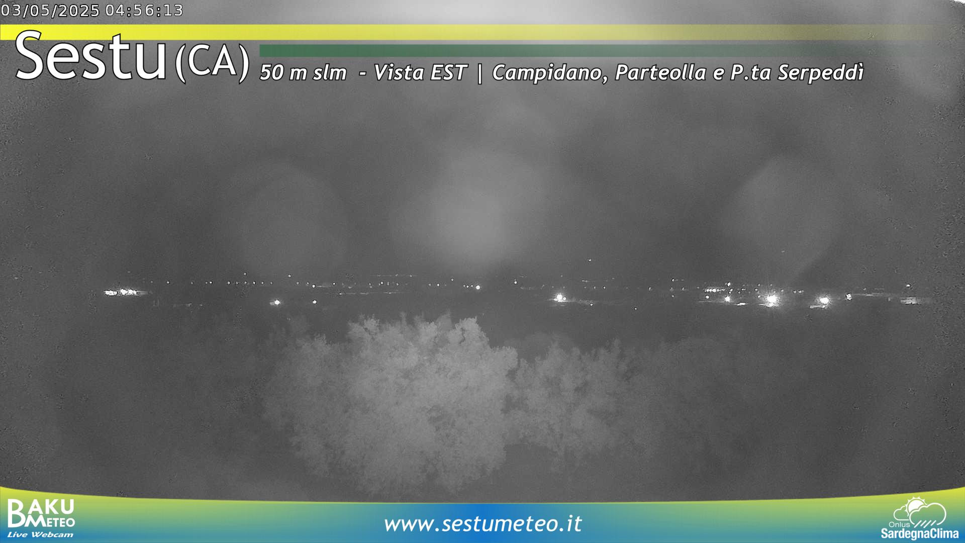 time-lapse frame, Sestu webcam