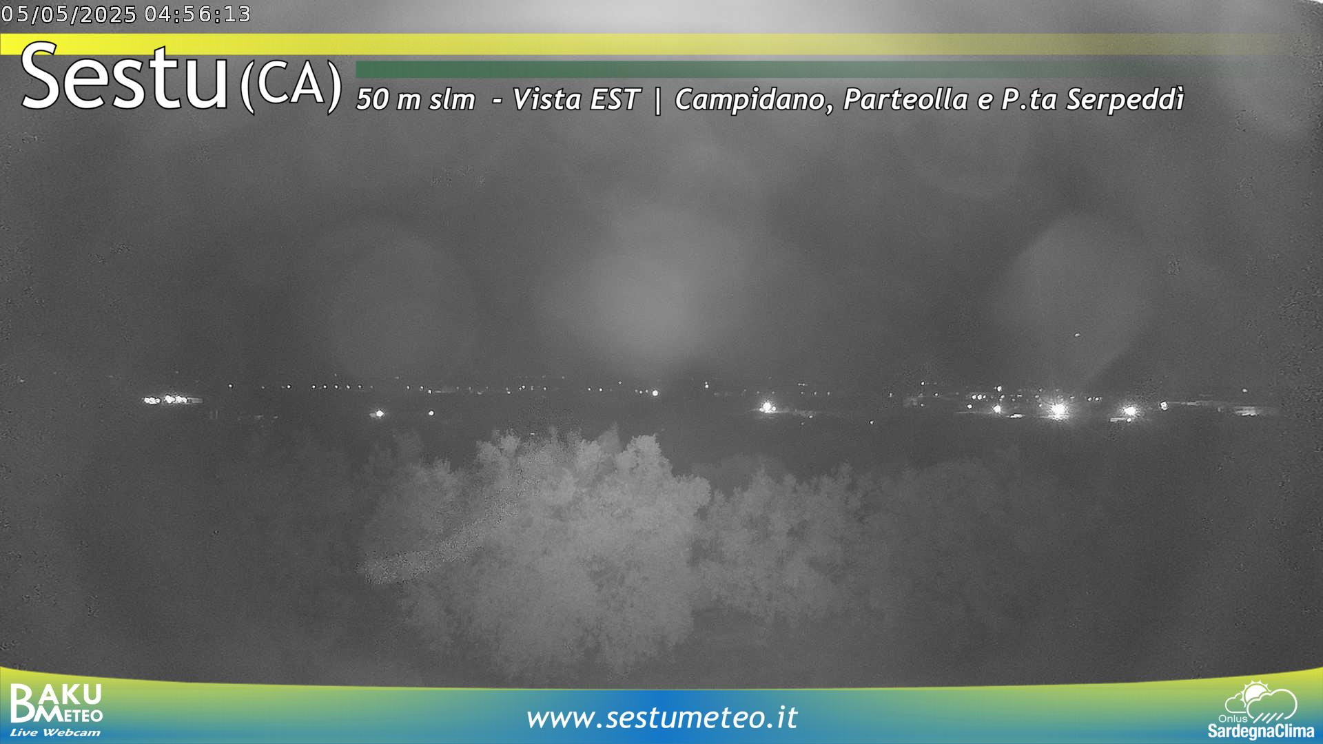 time-lapse frame, Sestu webcam