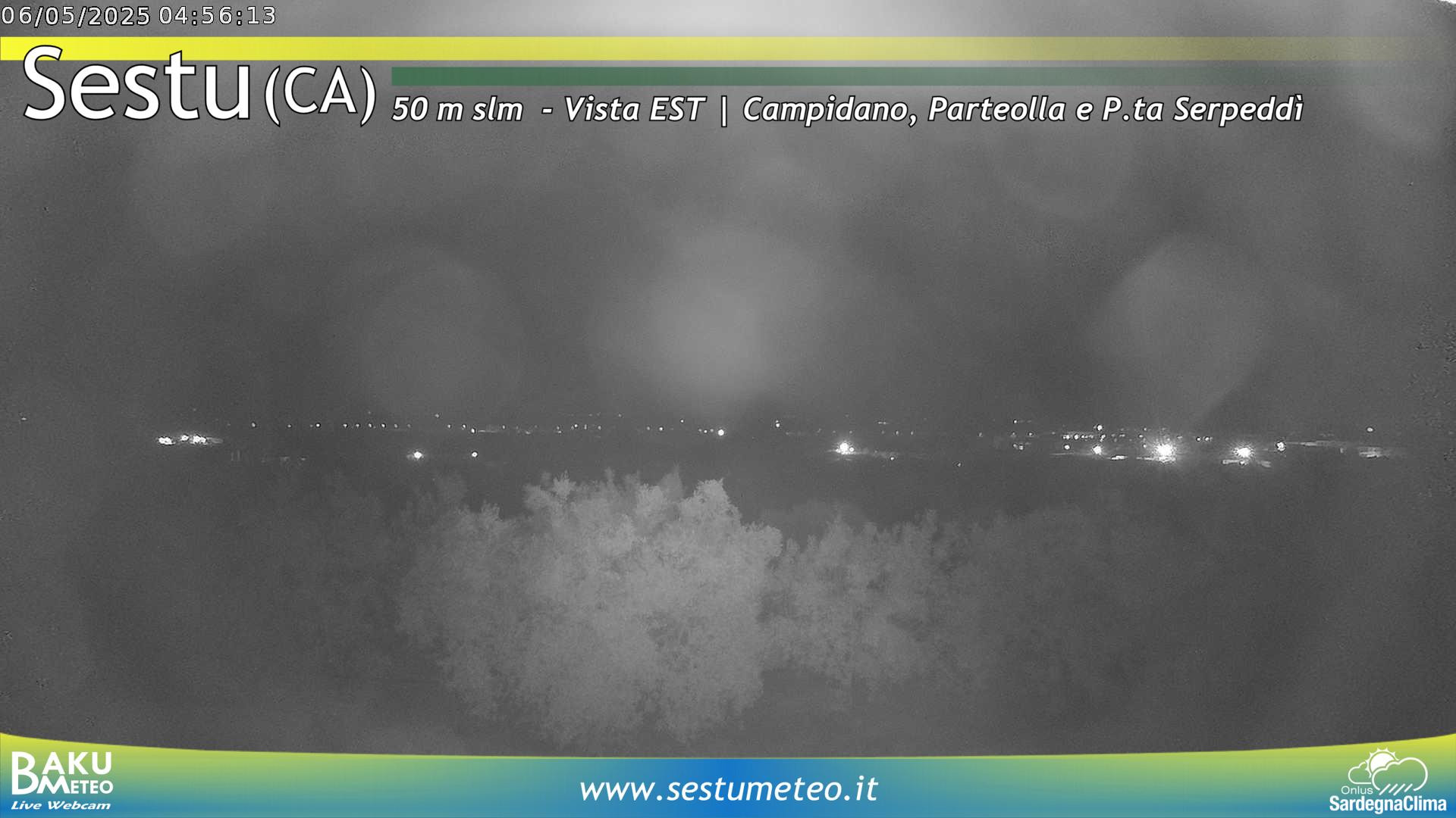 time-lapse frame, Sestu webcam