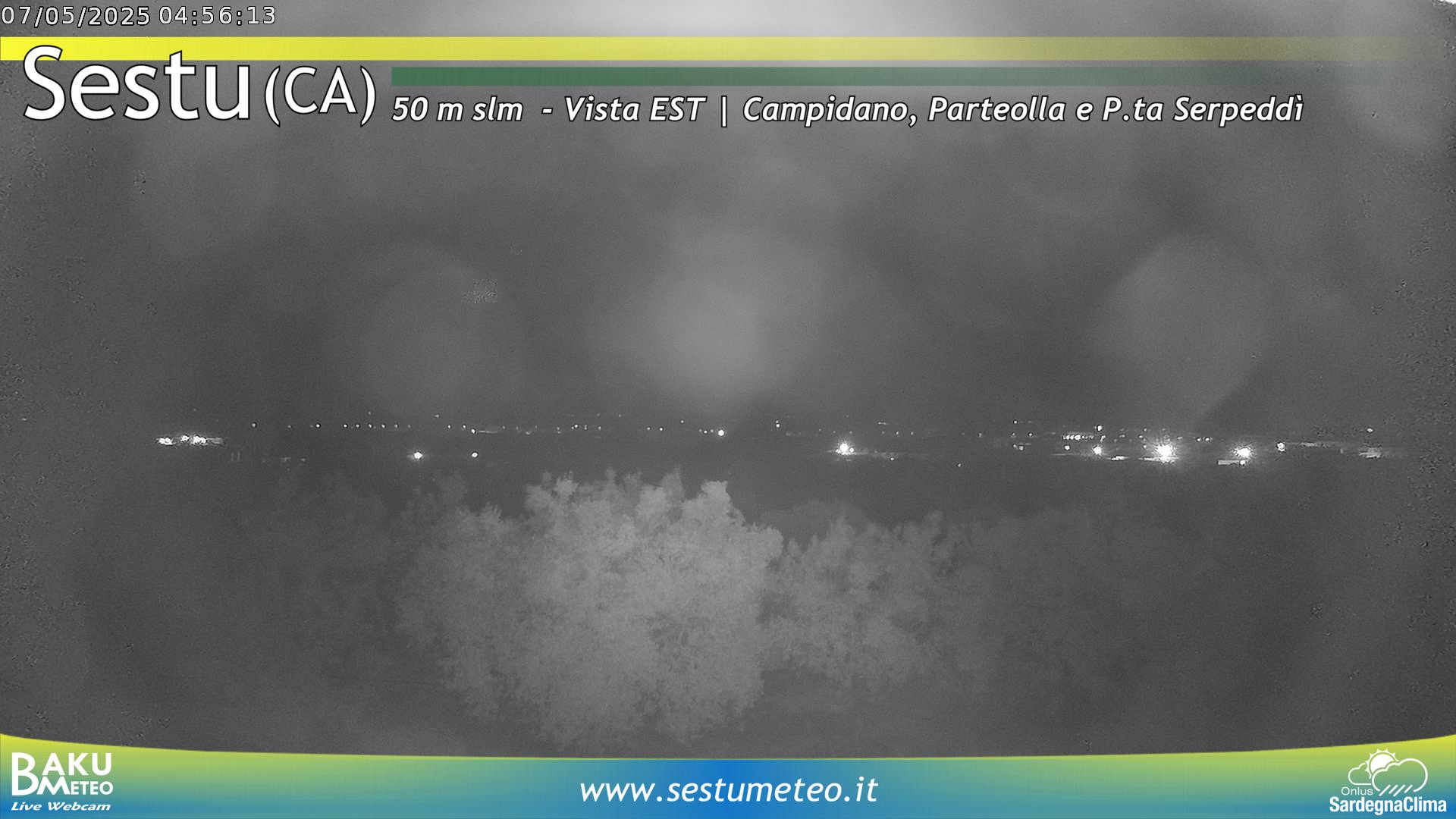 time-lapse frame, Sestu webcam