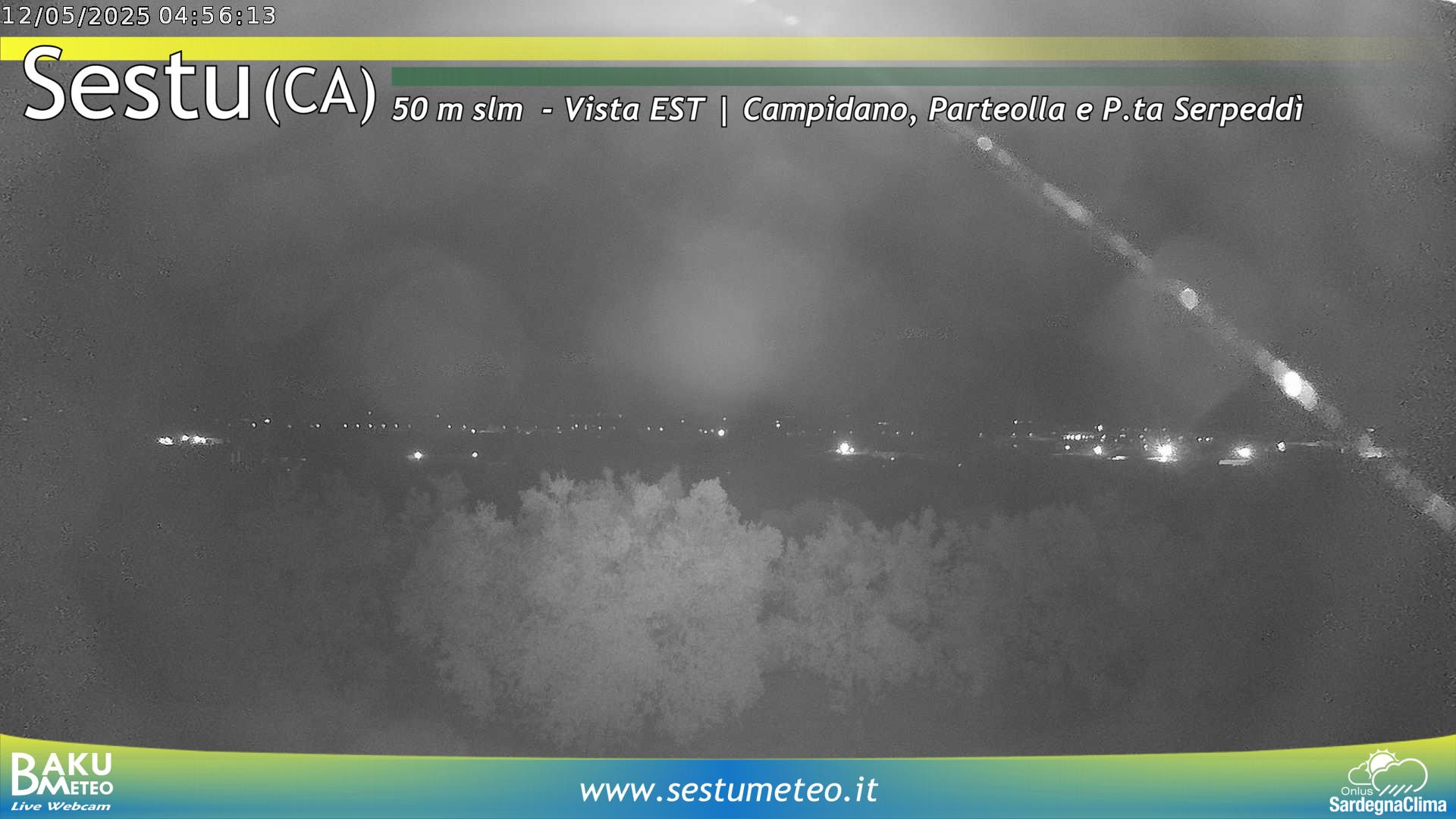 time-lapse frame, Sestu webcam
