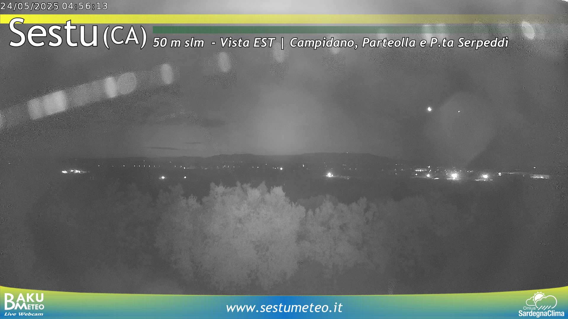 time-lapse frame, Sestu webcam
