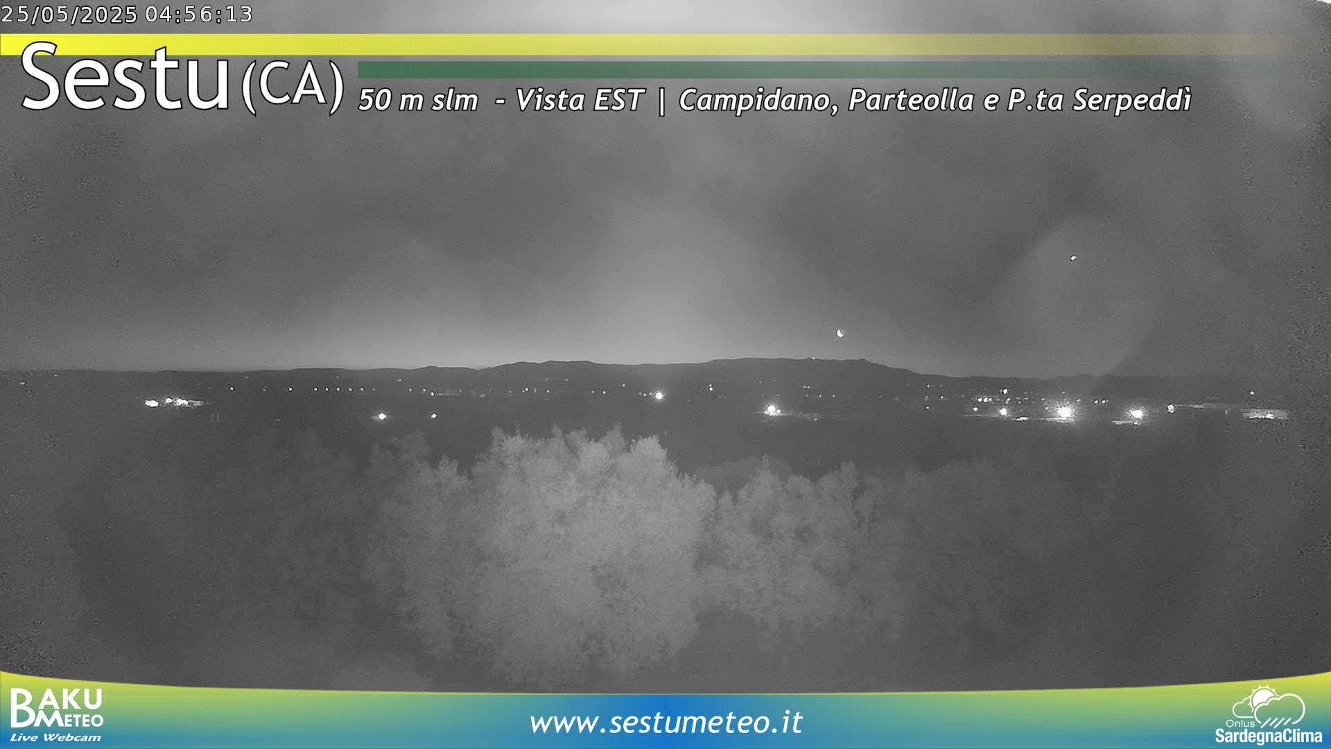 time-lapse frame, Sestu webcam