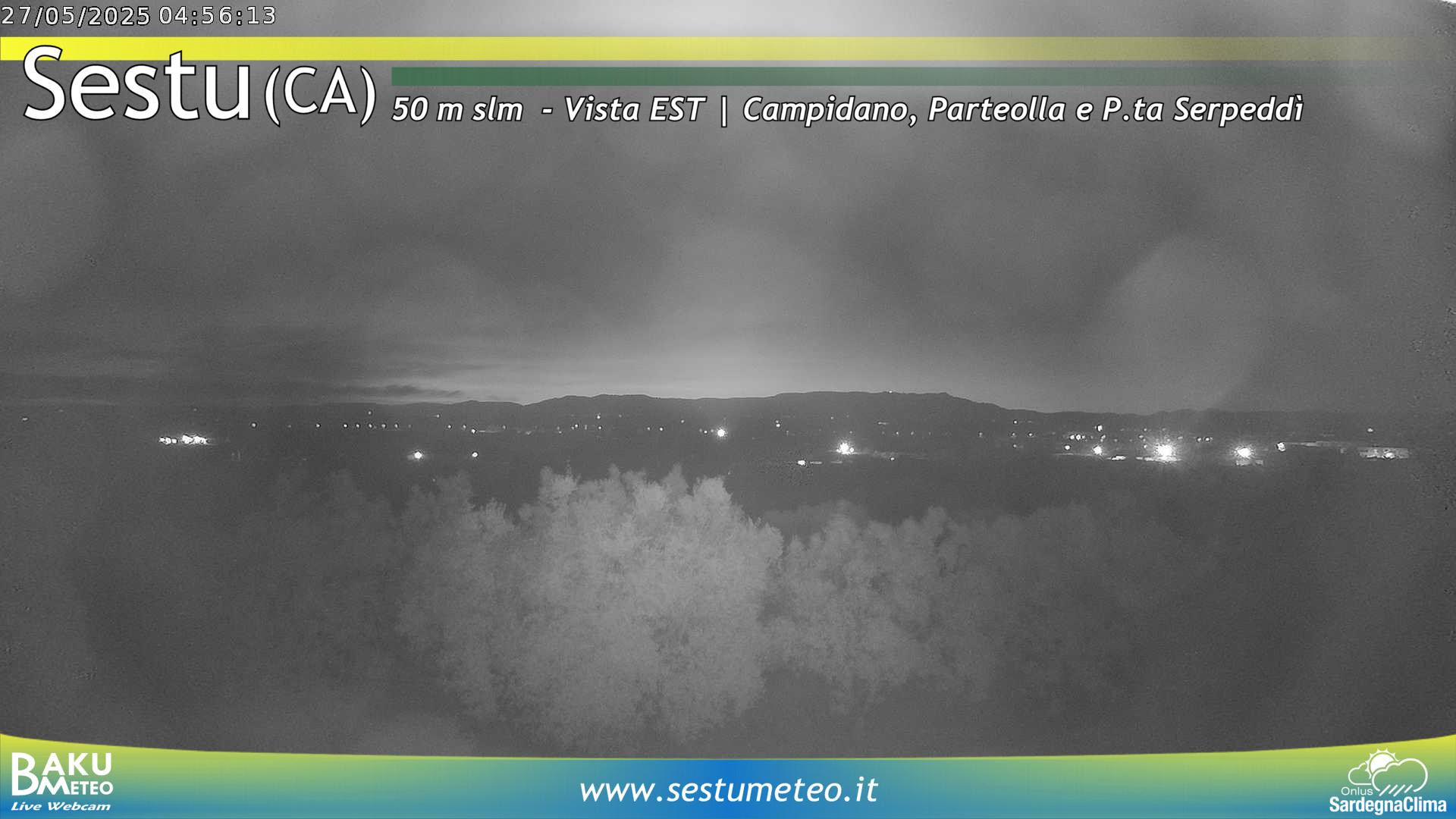 time-lapse frame, Sestu webcam