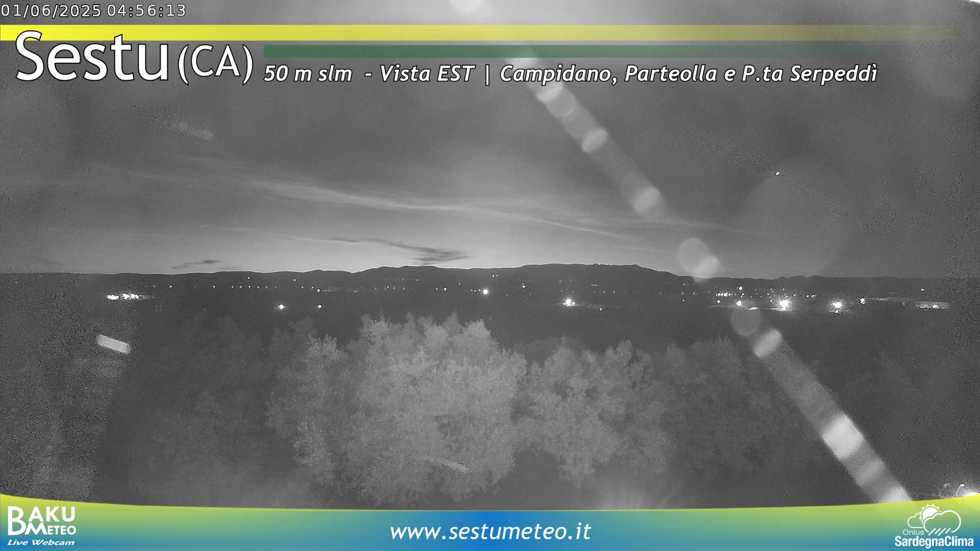 time-lapse frame, Sestu webcam