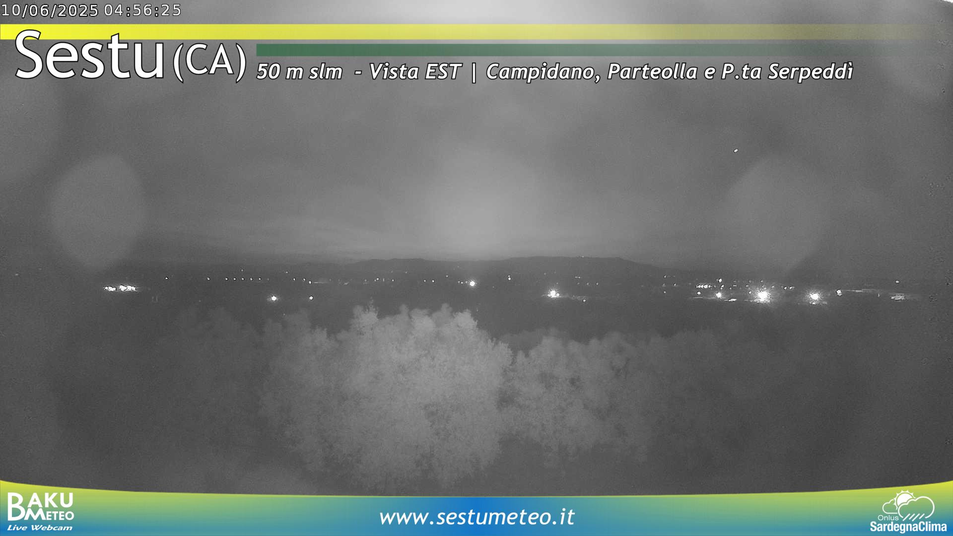 time-lapse frame, Sestu webcam