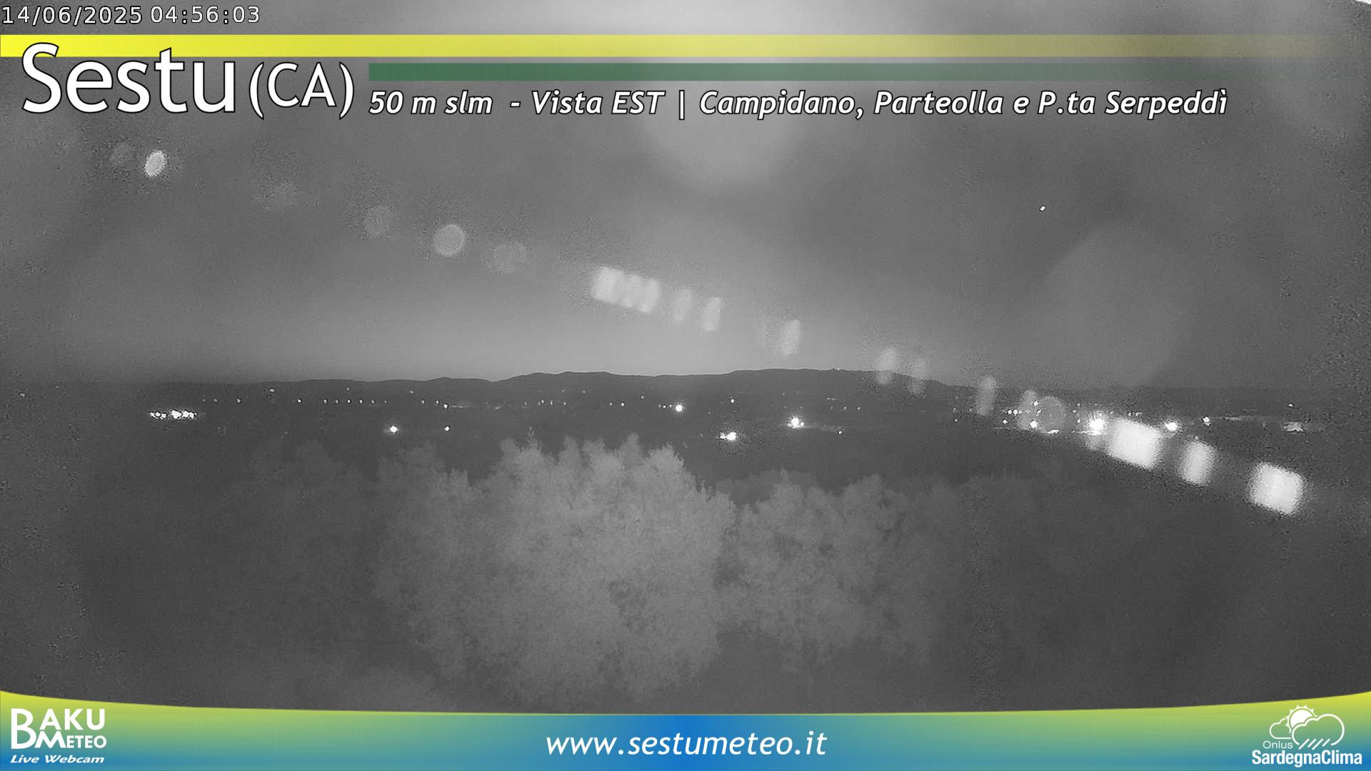 time-lapse frame, Sestu webcam