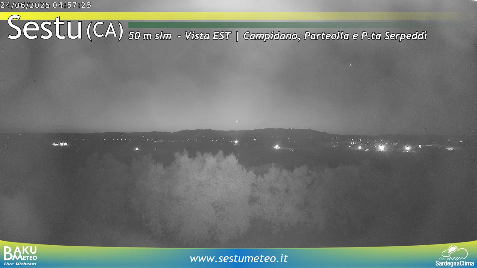 time-lapse frame, Sestu webcam
