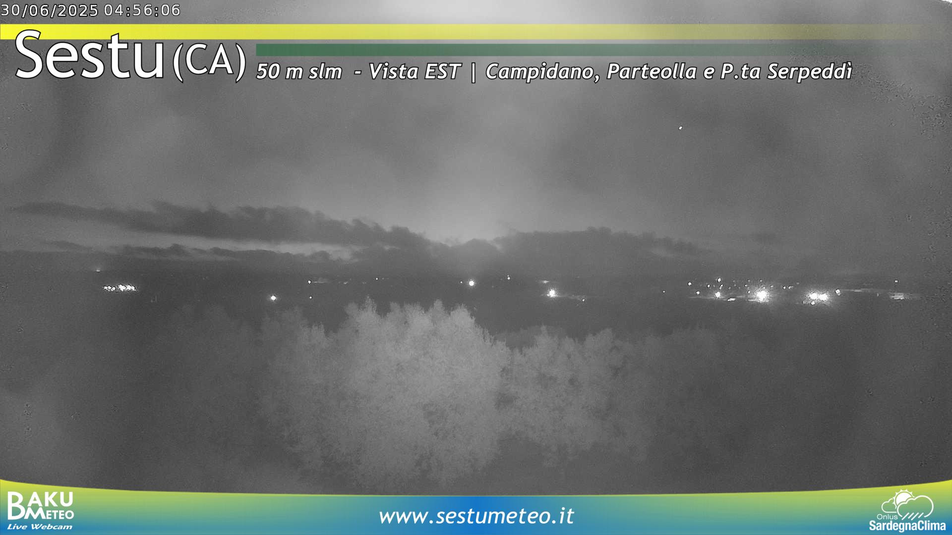 time-lapse frame, Sestu webcam