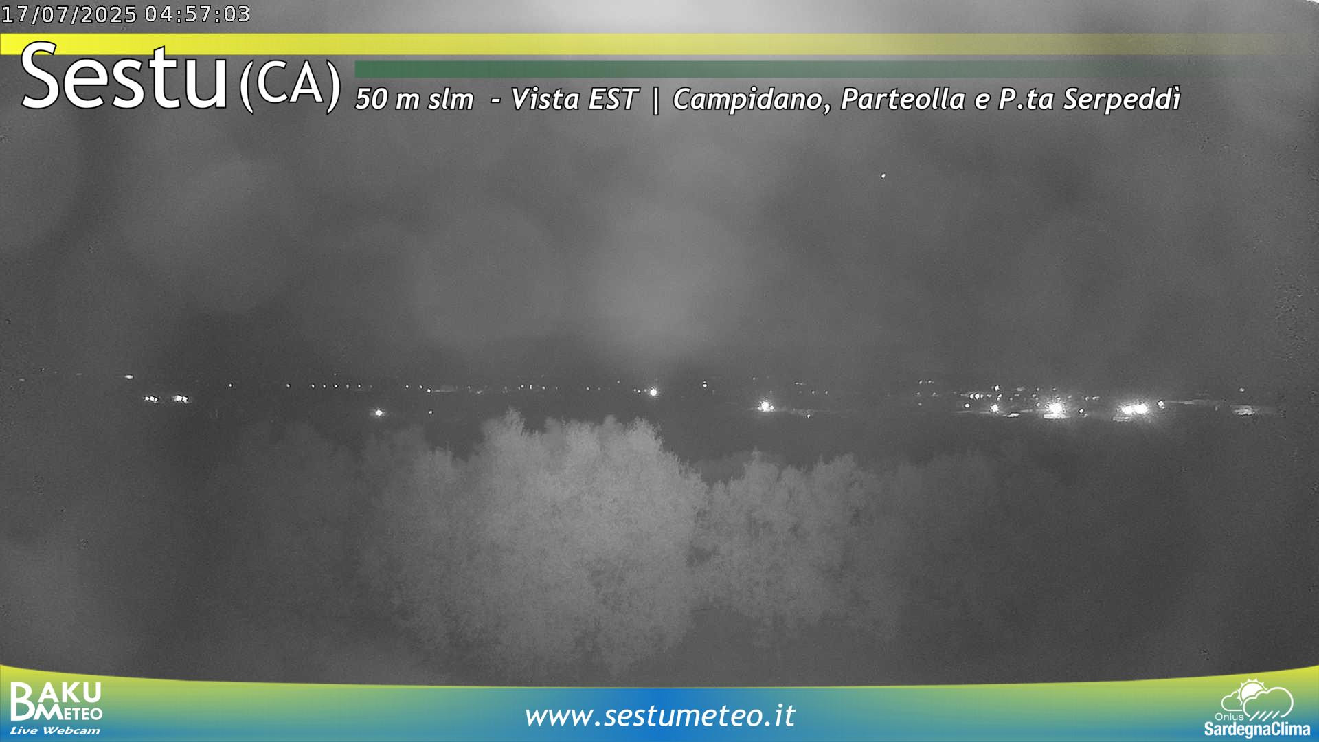 time-lapse frame, Sestu webcam