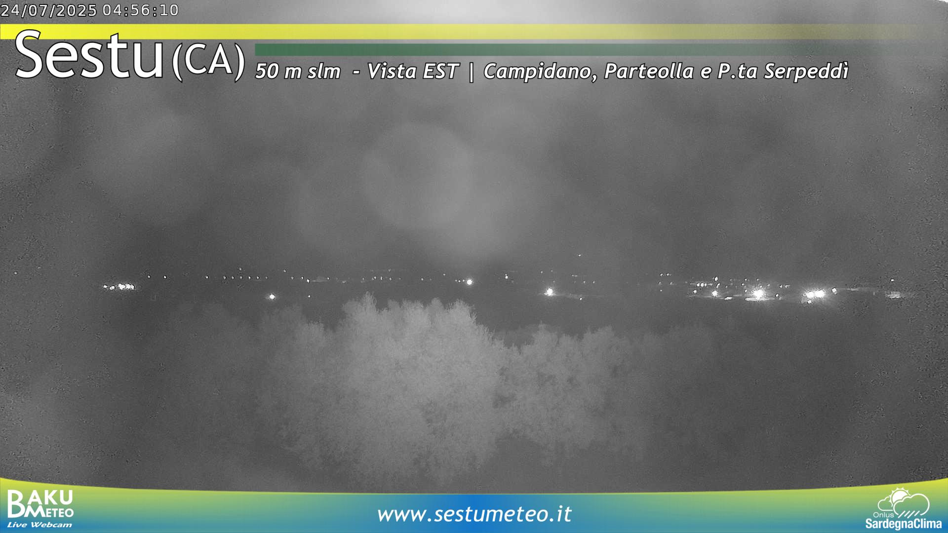 time-lapse frame, Sestu webcam