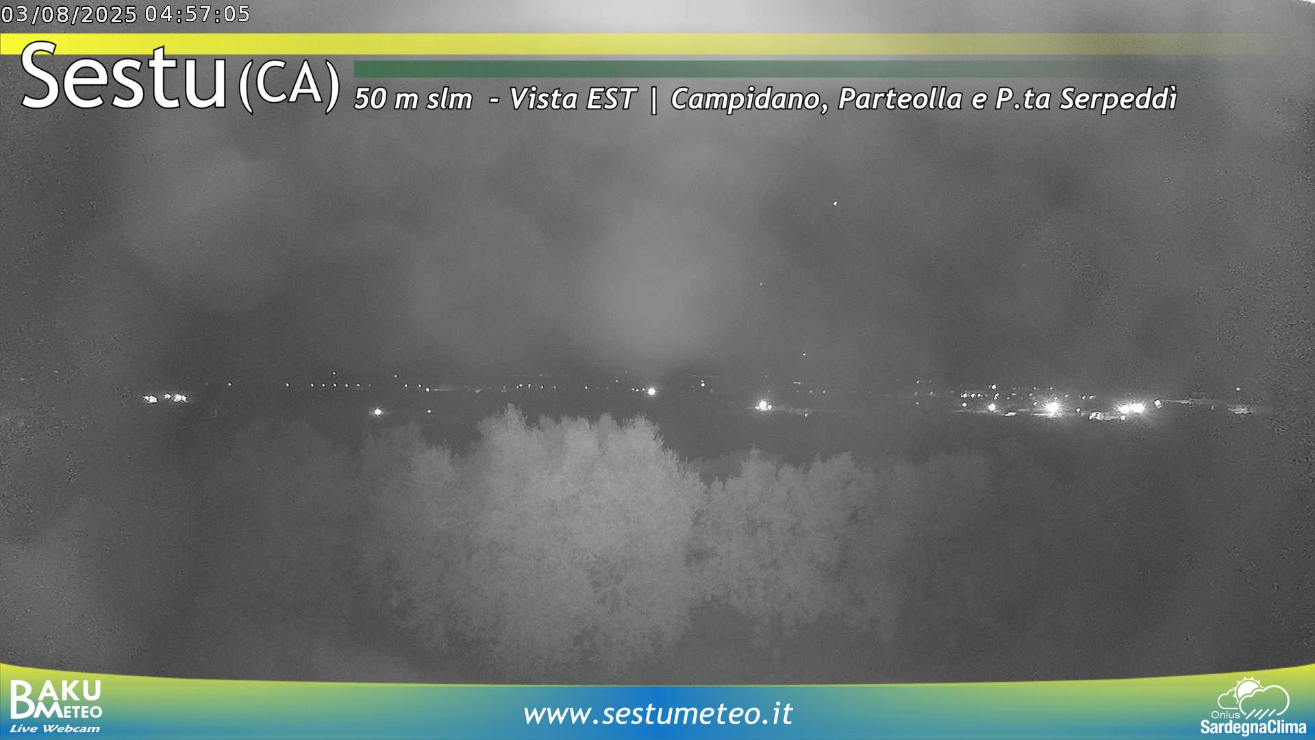 time-lapse frame, Sestu webcam