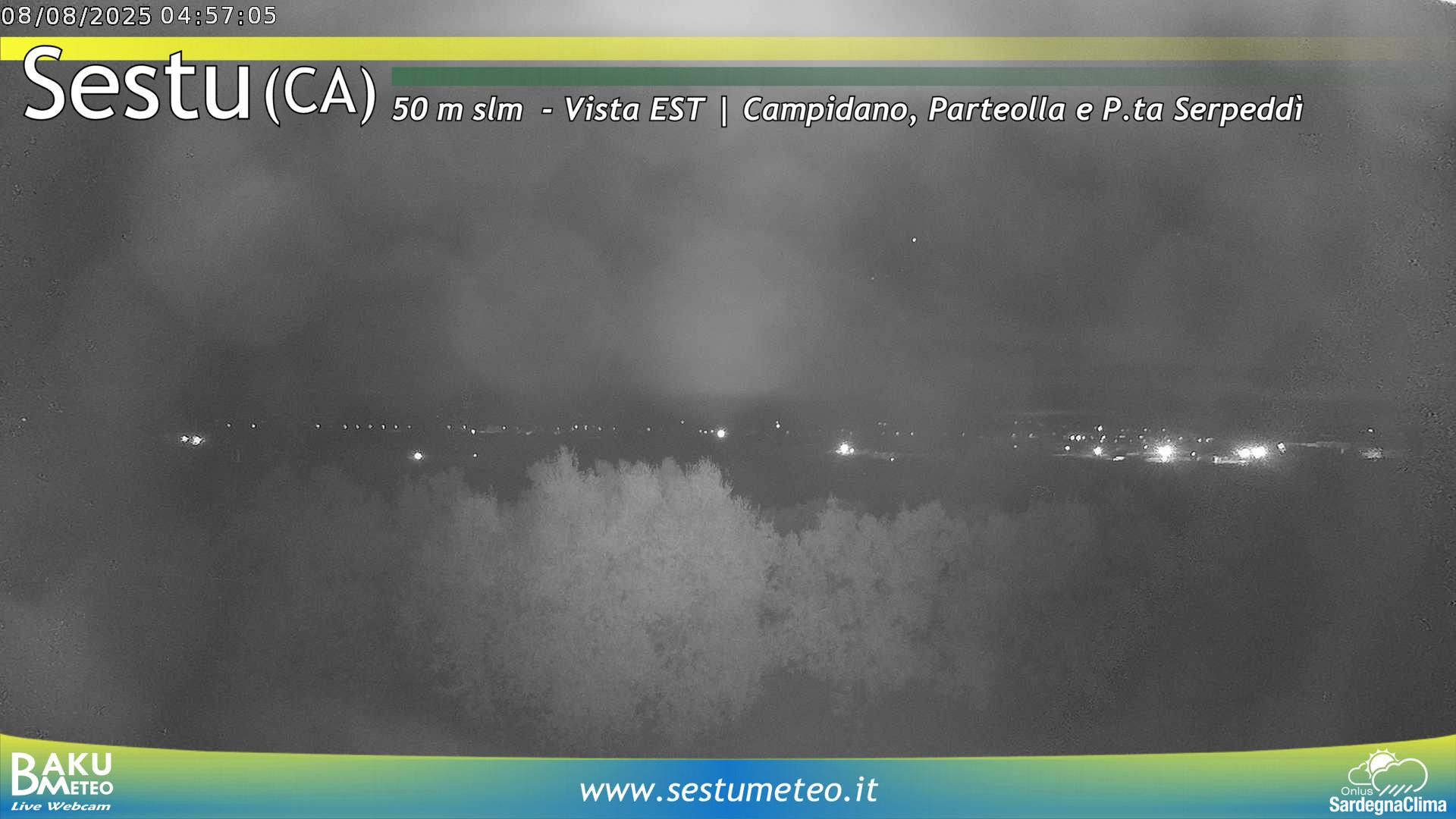 time-lapse frame, Sestu webcam