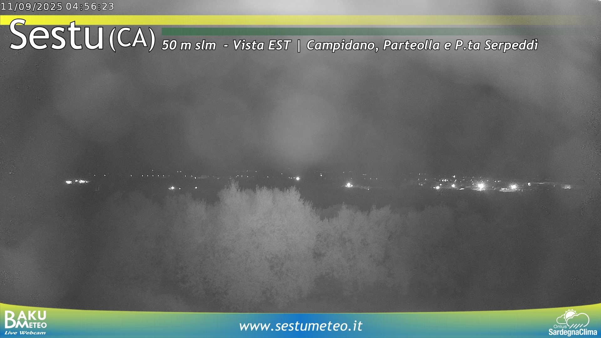 time-lapse frame, Sestu webcam