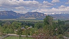 view from Louisville Flatirons time-lapse on 2026-05-23